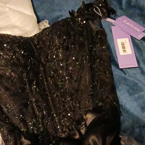 New black Prom/elegant dress - Picture 2 of 3
